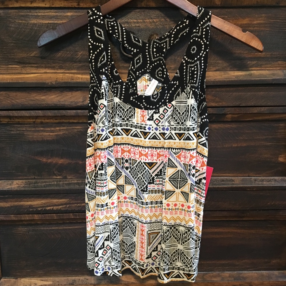 New with tags, Xhilaration Razorback tank